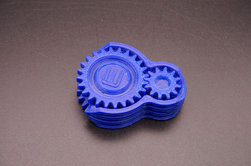 Makerbot Fidget Gear: модель, напечатанная на 3D принтере Anycubic i3 Mega S