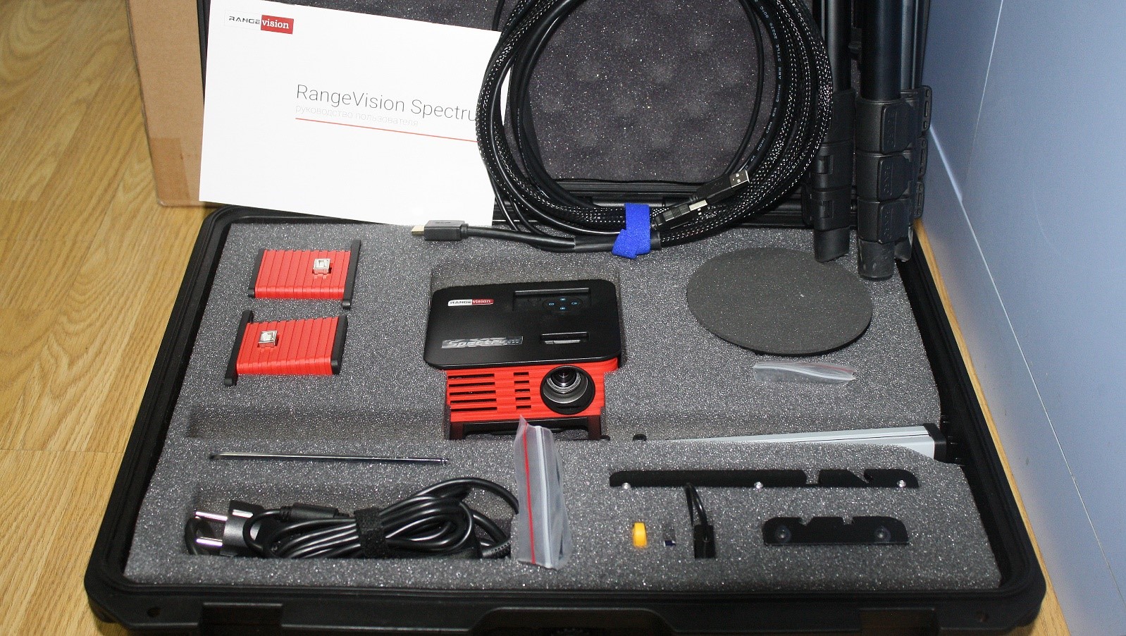 Комплектация 3D сканера RangeVision Spectrum