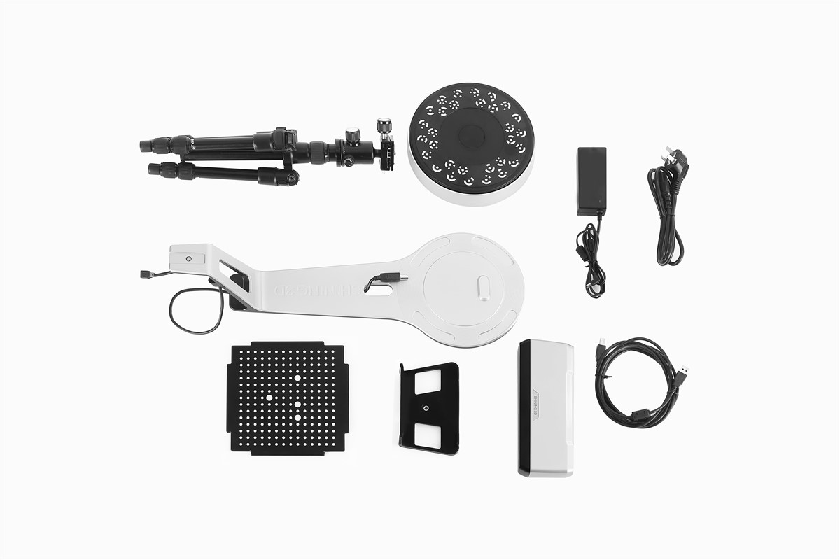 Комплектация 3D сканера EinScan-SP