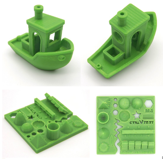 Печатные тесты Tiger3D PETG