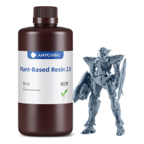 Фотополимерная смола Anycubic Plant-Based UV Resin 2.0, серая (1 кг)