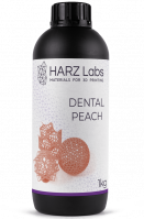 Фотополимерная смола HARZ Labs Dental Peach, персиковый (1000 гр)