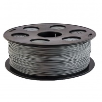 Катушка PLA  пластика Bestfilament 1.75 мм 1кг., серебристый металлик (st_pla_1kg_1.75_serebr)