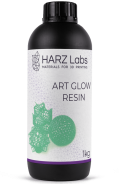 Фотополимер HARZ Labs ART Glow Resin, светящийся зеленый (1 кг)