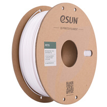 Катушка PETG-пластика ESUN 1.75 мм 1кг., белая (PETG175SW1)