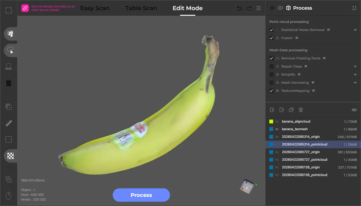 3dmakerpro toucan banana scan2.jpeg 3dmakerpro toucan