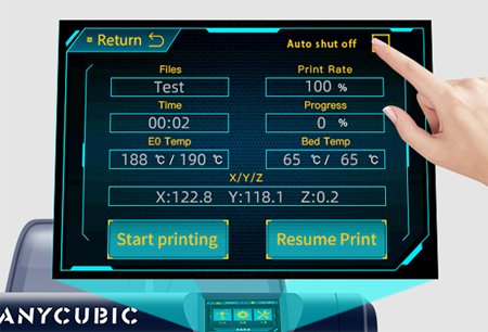 Anycubic 4Max Pro 2.0_автоотключение Anycubic 4Max Pro 2.0_автоотключение