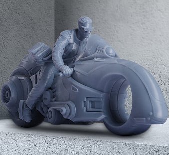 Фотополимерная смола Anycubic High Speed Resin 2.0, серая (1 кг)